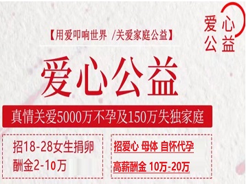三门峡市捐卵助孕生子 爱心志愿者招募